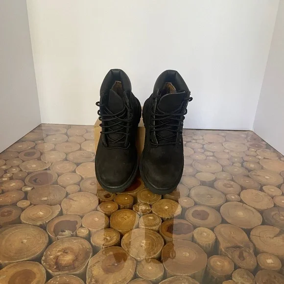 Black Toddler Timberland Boots - Picture 1 of 4